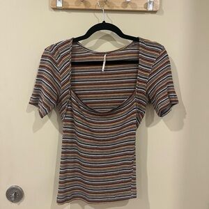 Free People striped top